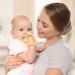 Vicloon Baby Teething Ring - 2PC Silicone BPA-Free Soft Lion Bite Toys for 3+ Months - Dental Aid & Massager - Yellow - Buy Online on GoSupps.com