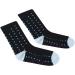 EQULUP Compression Socks for Men & Women - Breathable Ankle Support for Cycling Running & Sports - Black - Buy Online on GoSupps.com