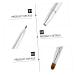 FRCOLOR Retractable Travel Makeup Brushes Set - Concealer Lip Brush & Lip Balm Applicator for Flawless Beauty International Shipping  - Buy Online on GoSupps.com