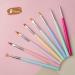 8PCS Nail Art Brushes Set - Nail Extension Gel & Builder Gel Brushes for DIY Manicure | FITDON - Buy Online on GoSupps.com