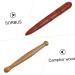 Gleavi Wooden Acupuncture Rod (2x3pcs) | Foot Massage Roller & Body Massager | Wood Massage Device for Pain Relief & Wellness - Buy Online on GoSupps.com