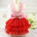 Tonsee Dog Tutu Dress with Bowknot - Striped Lace Princess Clothing for Small Dogs - Size S - Buy Online on GoSupps.com