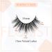Florist 15mm 3D Mink Eyelashes - Handmade Natural Look False Lashes | Medium Volume Wispy Lashes - 1 Pair - Buy Online on GoSupps.com