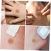 100pcs Breathable Care Patches for Finger Wounds - First Aid Sticker - Lovely Brown Patches (3.80x3.80x0.10cm) - International Shipping Available - Buy Online on GoSupps.com