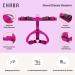 CHABA Medium Dog Harness - Anti-Pull Adjustable & Comfortable Step-In Design for Running - Classic Control Harness in Fuchsia & Pink - Buy Online on GoSupps.com