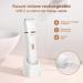 Kotopa Intimate Shaver for Women 3in1 Electric Shaver for Bikini Zone Face and Body Cordless Bikini Trimmer for Intimate Zone Waterproof and Skinfriendly White - Buy Online on GoSupps.com