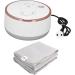 Water-Heated Mattress Pad - 300W Electric Bed Warmer with Button Temperature Control | EU 220V | Ideal for Camping - Buy Online on GoSupps.com