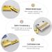 CRILSTYLEO 2 Sets Hair Cutting Head Replacement Blades for Hair Clippers Electric Hair Trimmer Hair Trimmer Head Replacement Blades for Electric golden 4.50X3.80X0.50CM Golden 4.50X3.80X0.50CM - Buy Online on GoSupps.com