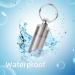 SW633 Micro Titanium Portable Pill Case Keychain | Waterproof Mini Pill Holder for Travel & Camping | Includes Titanium Clip & Stainless Steel Necklace - Buy Online on GoSupps.com