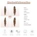 Buy Feshfen 60cm Wavy Curly Ponytail Hair Extension - Light Brown & Blonde Synthetic Hair for Women - Buy Online on GoSupps.com