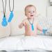 Rosewinec 4-Pack Sensory Chewing Chains | Food-Safe Silicone Biting Toys for Kids | Safe Oral Motor Bit Rings for Teeth Needs - Buy Online on GoSupps.com