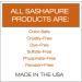 Sashapure Smoothing & Shine Hair Treatment with Sacha Inchi Oil - Frizz Control & Heat Protection - 1.7 fl. oz (Pack of 6) - Buy Online on GoSupps.com
