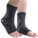 Ankle Brace for Women Men(Pair) Compression Ankle Support for Sprain & Strain Achilles Tendonitis Plantar Fasciitis & Recovery Ankle Sleeve for Basketball Football (Black X-Large) Black X-Large
