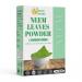 Herbs Botanica Neem Powder 100% Pure Natural Leaf Powder for Hair Skin & DIY Uses Finely Ground & Additive Free Natural Supplement in Resealable Pack 2 oz