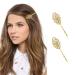 InSowni 30-Pack Retro Vintage Metal Bobby Pins Hair Clips - Light Gold Barrettes for Women & Girls - Buy Online on GoSupps.com