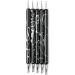 Moslate Tools Nail Dotting Drawing Tool - Double Ended Multifunctional Nail Brushes Miniature Painting Brushes Nail Liner Brush Dotting Pen Black - Buy Online on GoSupps.com