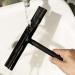 Alapaste Silicone Shower Squeegee Shower with Hook Non Slip Grip Household Window Squeegee Glass Cleaner Shower Silicone Wiper Window Cleaner for Doors Car Glass Mirror & Bathroom Black 21cm - Buy Online on GoSupps.com