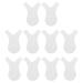 Facynde 10pcs Silicone Eyelash Shield Pads Y-Shape Eyelash Perming Pads Eyelash Lifting Bars Eyelash Y Brush Makeup Beauty Tool