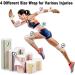 Jalzdieod 5 Rolls Elastic Bandage Wrap - Compression Bandage with Self Closure and Extra Clips Latex Free Bandage for Sports C - Buy Online on GoSupps.com