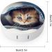 Cute Cat Round Case For Contact Lens Kit Storage Box with Mirror Printed - Buy Online on GoSupps.com