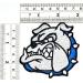 Set of 3 Gray Dog Cute Pet Cartoon Iron On Embroidered Patches - Pitbull Bulldog Stickers for Kids DIY Projects - Buy Online on GoSupps.com