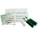 Blood Type Kit - Also Includes: 1 Eldoncard 1 lancet gauze alcohol wipe micropipette 2 Pack