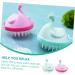 Buy Gleavi 4-Piece Massage Shampoo Comb Set - Curved Scalp Brush for Hair Care & Peeling Treatment - International Shipping Available - Buy Online on GoSupps.com