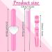 7-Piece Hair Braiding Tools Set with Magnetic Pin Wristband, Stainless Steel Rat Tail Comb, and Alligator Hair Clips - Pink - Buy Online on GoSupps.com