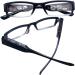 3 Pack LED Reading Glasses for Men & Women - Bright Nighttime Readers with Magnifier - Black 2.0x Eyeglasses - Buy Online on GoSupps.com