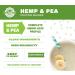 Manitoba Harvest Hemp Yeah! Organic Protein Powder - Vanilla, 20g Plant Protein, Vegan, Non-GMO, 16oz - Buy Online on GoSupps.com