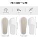 SATINIOR Open Toe Disposable Spa Slippers 20 Pairs - Non-slip Hotel Guest Slippers for Women Men - Ideal for Home, Travel, Massage - 2 Sizes, Multicolor - Buy Online on GoSupps.com