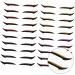 Didiseaon 60 Pairs Eyeshadow Stickers Glitter Eyeliner Self-adhesive Eyeliner Sticker Makeup Eyeshadow Double Sided Eyelid Tape Instant Makeup Tape Glue Shimmer Painted - Buy Online on GoSupps.com