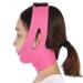 Facial slimming mask Lifting Belt Face Double Chin Slim Bandagen V-Line Beauty Weight Loss Tools Improve the muscle mass (rose red)