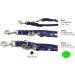 Adjustable Dog Liner for Small & Large Dogs - 2.80m x 12mm Navy Blue | Durable & Comfortable Leash - Buy Online on GoSupps.com