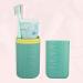 VOCOSTE Lightweight Travel Toothbrush Case - Plastic Holder for Business & Travel Green - Compact Size 2.36"x1.57"x7.87 - Buy Online on GoSupps.com