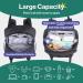 Shop BabbleRoo Baby Diaper Bag & Backpack - Stylish Casual Black Diaper Backpack for Moms | International Shipping Available - Buy Online on GoSupps.com