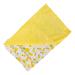Bearded Dragon Bed Comfortable Removable Reptile Sleeping Bag with Small Pillow for Geckos (Pineapple + Yellow Quilt)