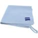 ZEISS Microfiber Glasses Cleaning Cloth - 37x37cm Opticians Workshop Cloth with Hanger - Durable & Effective Gray Cleaning Solution for Eyewear - Buy Online on GoSupps.com