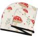 Flat Mushrooms Microfiber Hair Towel | Soft Super Absorbent Coral Velvet Wrap for Women | Quick Dry for Long Curly & Thick Hair - Buy Online on GoSupps.com