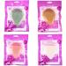 4 Pieces Konjac Facial Sponge Face Exfoliation Cleaning Sponge Natural Exfoliating Puff Scrub for Makeup Removal and Gentle Deep Pore Cleansing - Buy Online on GoSupps.com