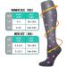 Copper Compression Socks for Women and Men | Medical Grade | Ideal for Running, Athletic, Nurses, and Travel | Large-X-Large Size | 03 Black/Red/Gray Design - Buy Online on GoSupps.com