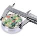 Bonsai Plantround Pill Box - 3 Compartment Portable Travel Pill Organizer for International Shipping - Buy Online on GoSupps.com