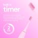 HISMILE Electric Toothbrush - 3 Modes Smart Timer Rechargeable Soft Bristles (Pink) - Buy Internationally - Buy Online on GoSupps.com