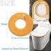BDS-HOME 4 Pack Thicker Washable Toilet Seat Covers - Stretchable & Comfortable Bathroom Cushion Warmer - Easy Installation for Stylish Bathroom Decor - Buy Online on GoSupps.com
