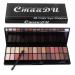 MEIBANFA 28 Color Eye Shadow Palette  Eye Makeup Palette Makeup Matte Shiny Durable Waterproof with Mirror Brush(28 Color-05)