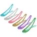 QtGirl 40pcs Glitter Snap Hair Clips - No Slip Metal Barrettes for Baby Girls & Toddlers - Buy Online on GoSupps.com