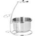 Demeras Stainless Steel Shaving Stand Set - Metal Shaving Bowl & Brush | International Shipping Available - Buy Online on GoSupps.com