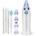 Comezy Blackhead Remover Pore Vacuum with 4 Probes Electric Blackhead Removal Suction Extractor Kit Tools 5 Adjustable Suction LED Display USB Rechargeable-Facial Skin Cleaner for Men & Women