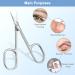 Lermed Nail Shaver | Premium Super Slim Curved Blade | Multi-Purpose Stainless Steel Skin Cutter for Dead Skin Eyebrows & Eyelashes - International Shipping - Buy Online on GoSupps.com