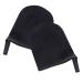 SHERCHPRY Lot de 2 Applicateurs D'autobronzant en Tissu Flocage Noir Taille Small R utilisables pour Application Uniforme de Lotion et Cr me Autobronzante pour Visage et Zones D licates